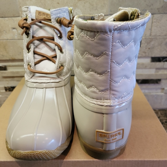 NEW Sperry Women's Top-Sider Saltwater Duck Boot - 7.5 - Picture 6 of 8